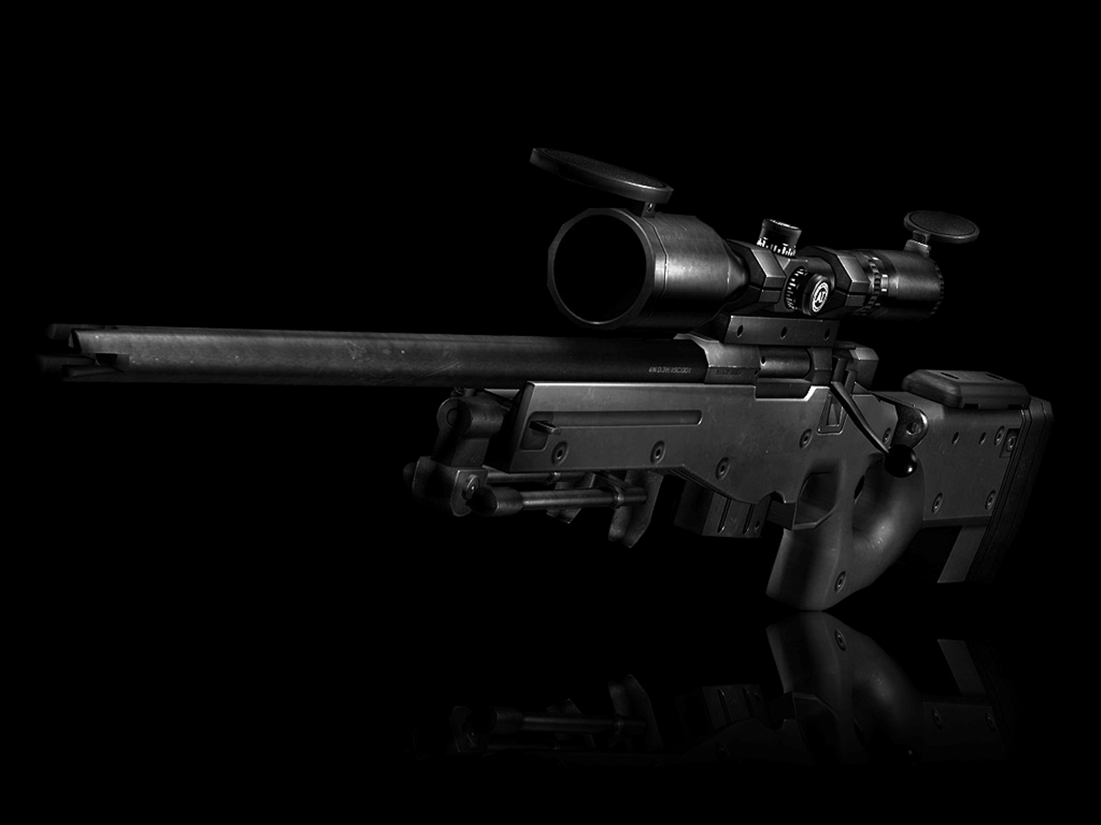 Sniper Rifle HD Wallpaper Background