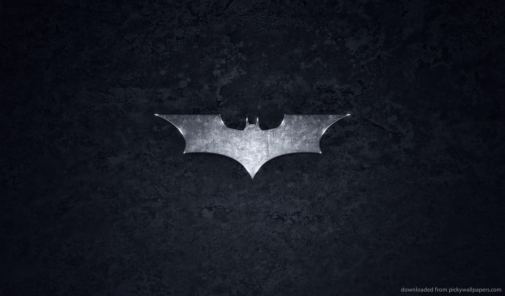 Batman Metal Logo Wallpaper For Blackberry Playbook