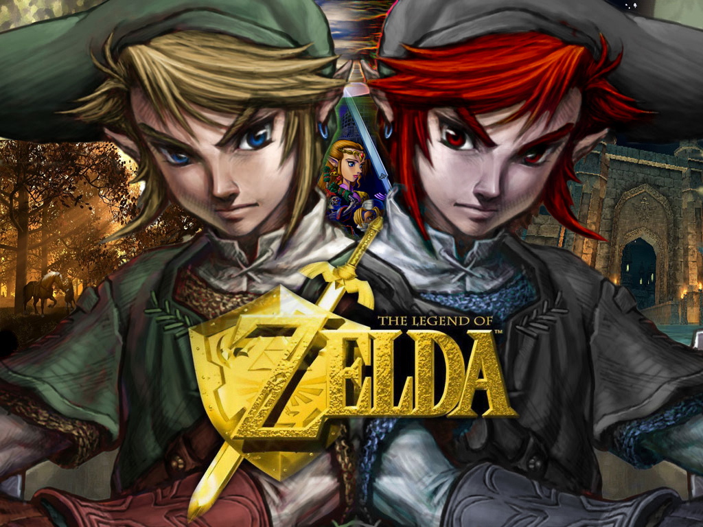 Dual-toned Link from Legend of Zelda: Twilight Princess