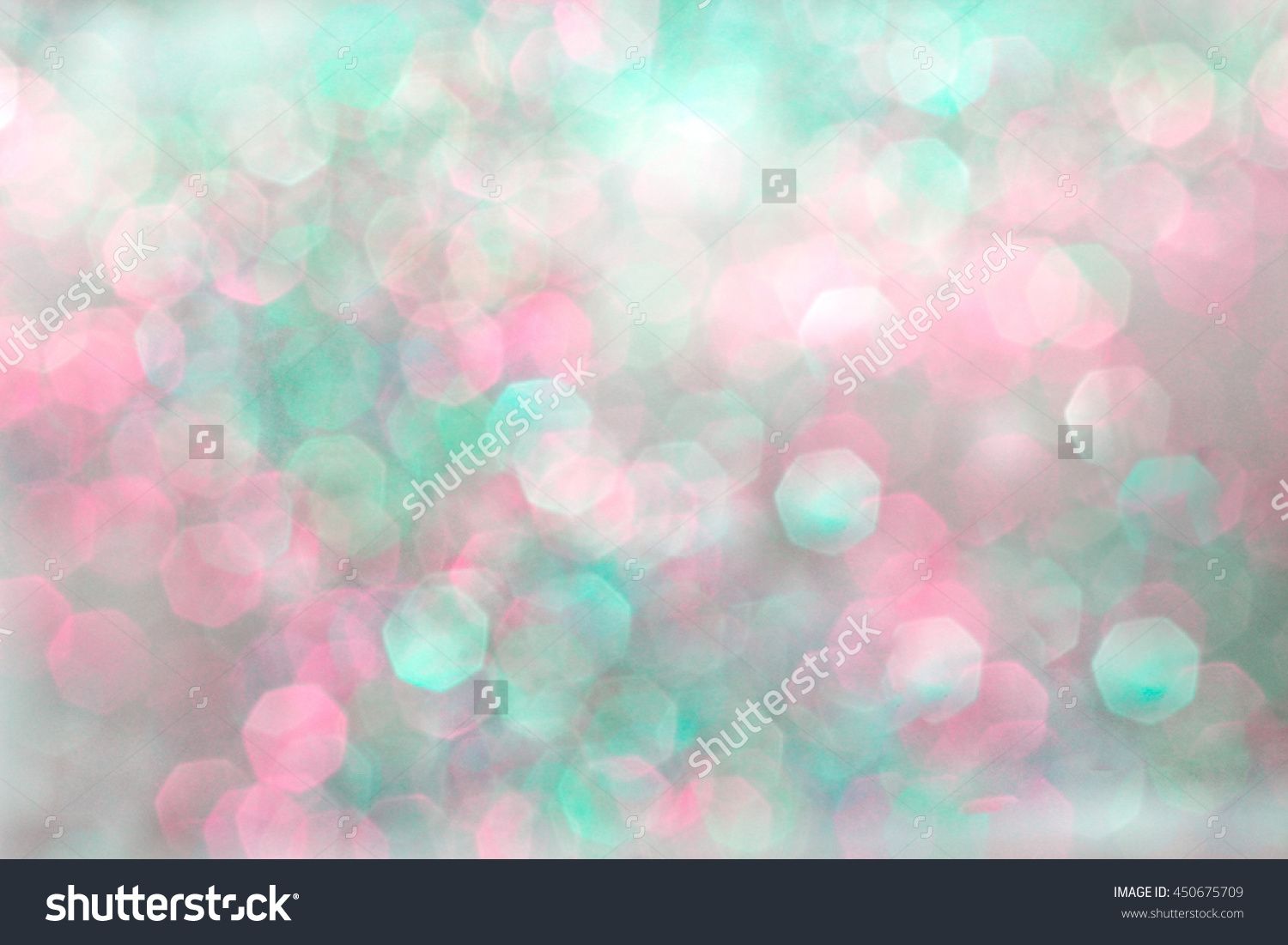 Blurred Pink And Blue Gliiter Abstract Defocused Bokeh Background