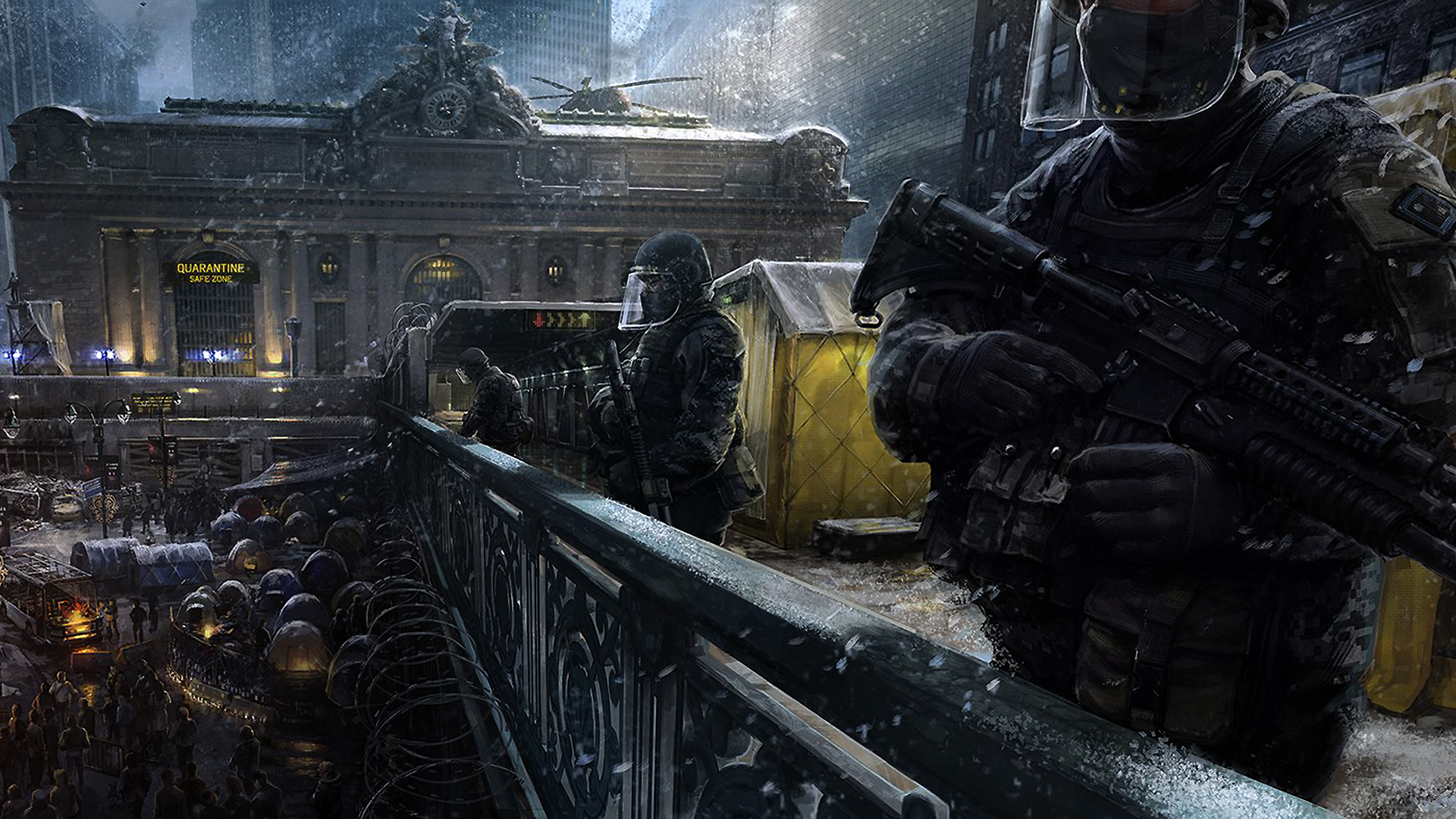 The Division Wallpaper 1080p Tom Cys Game