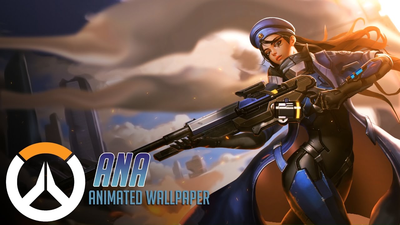 Ana Animated Wallpaper Timelapse Overwatch