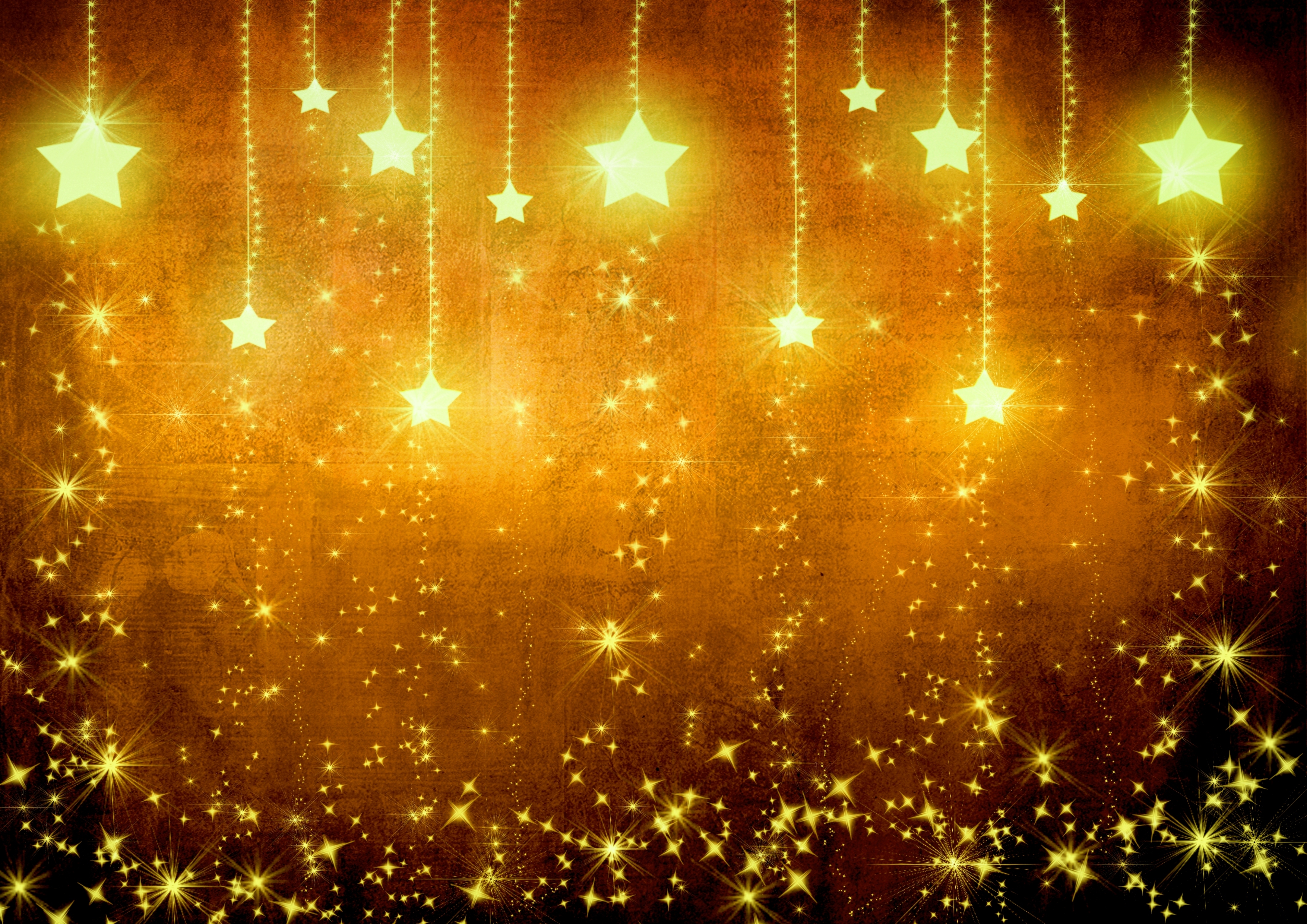 My Wallpaper Place Holiday Lights Garland Bokeh New Year HD