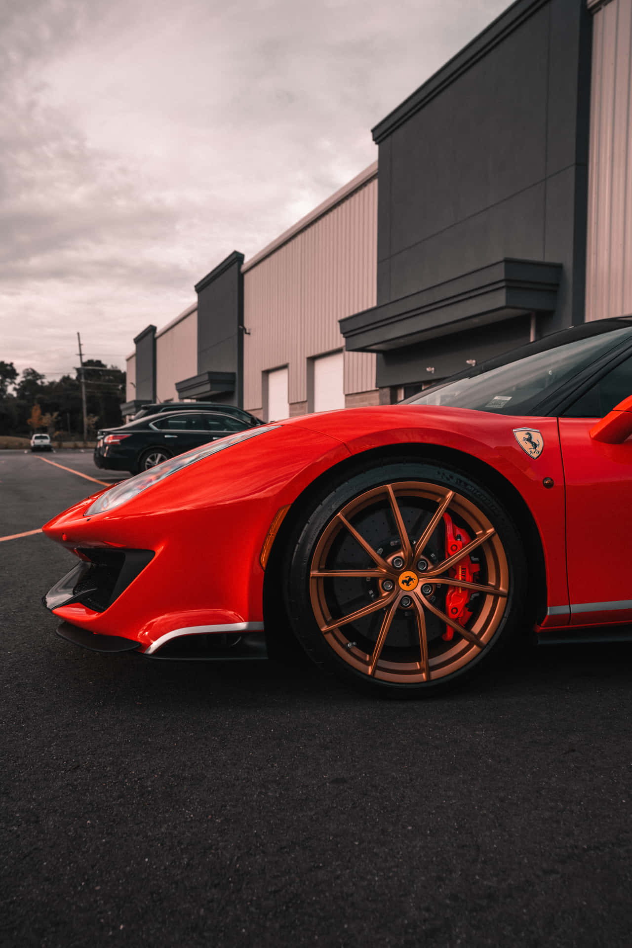 Get Ready To Experience The Luxury Of A Ferrari iPhone X Wallpaper