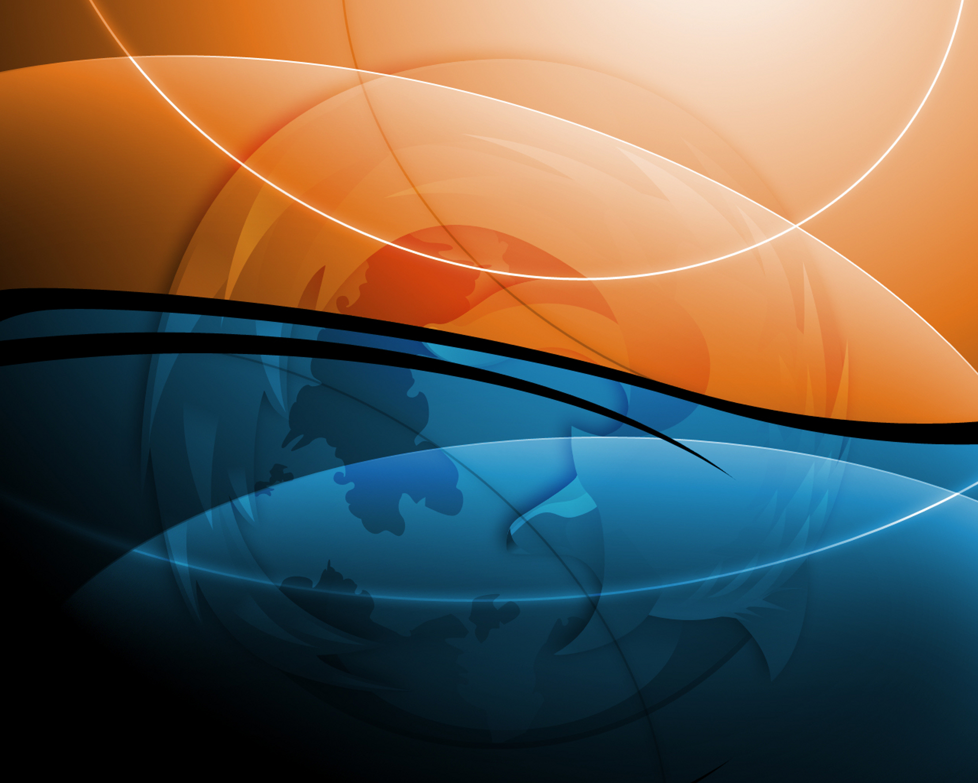 Firefox Blue Orange Curves Wallpaper Inversed Jpg Daegu Lolzorus