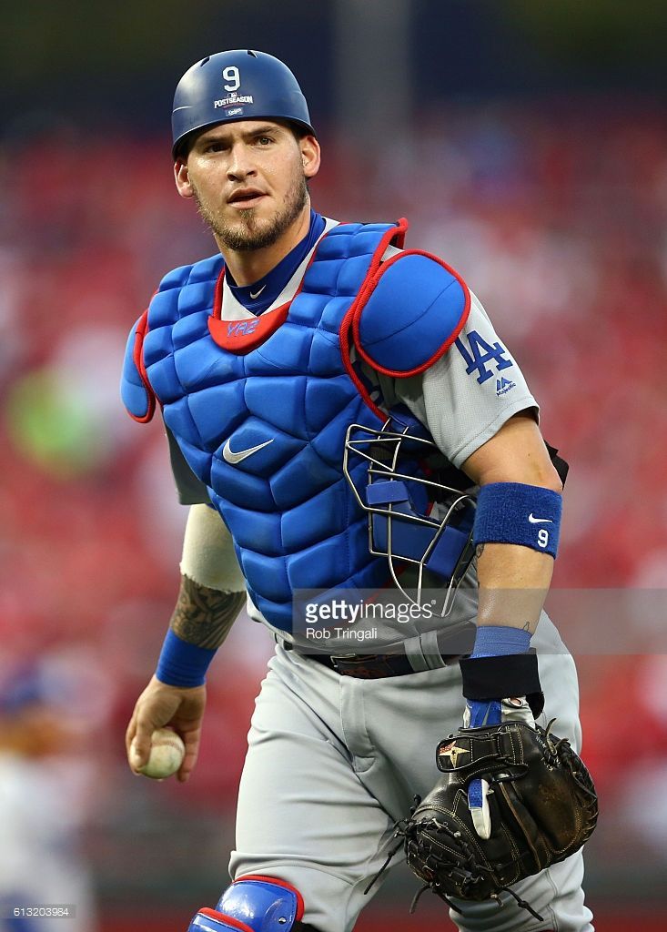 Yasmani Grandal Lad Oct Game Nlds At Wsh Dodger Land
