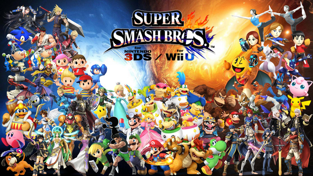 Super Smash Bros Wii U 3ds Wallpaper By Erron Black