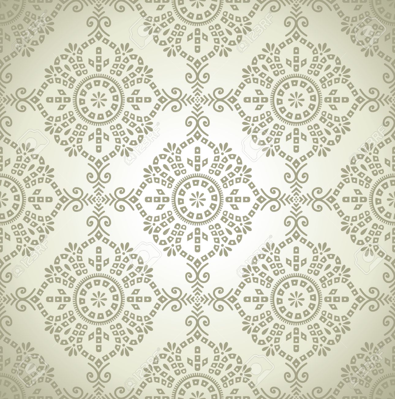 Free download Seamless Traditional Wallpaper Royalty Free Cliparts
