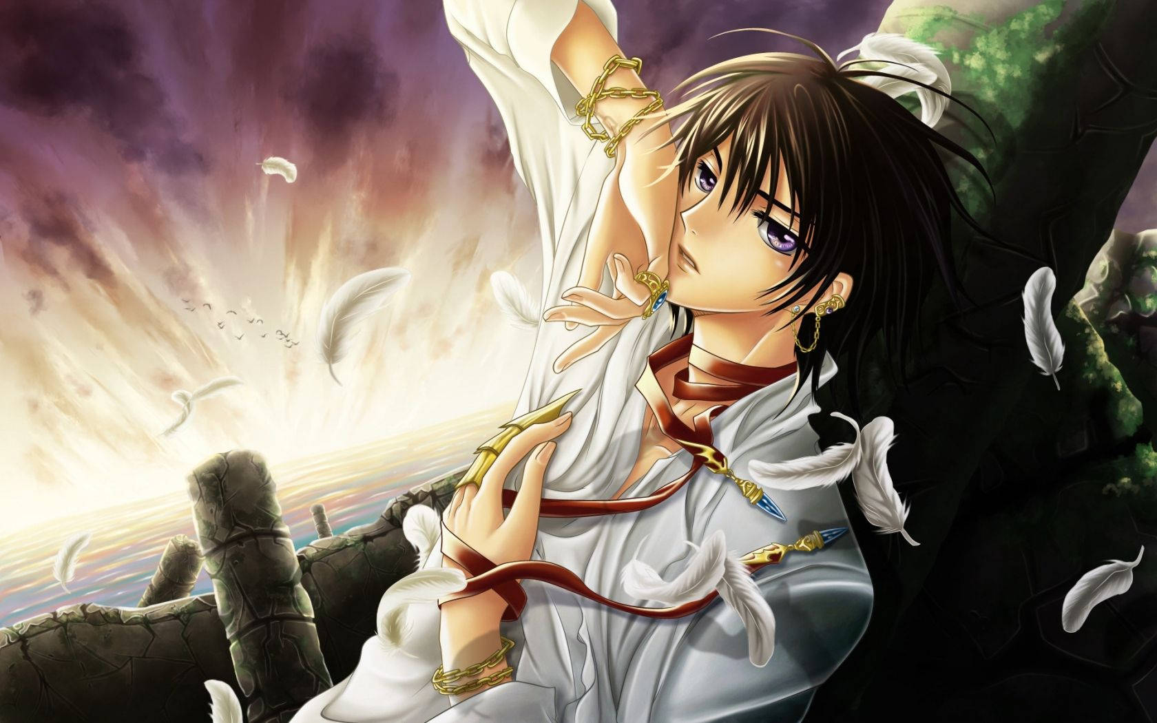 Handsome Anime Boy Wallpaper