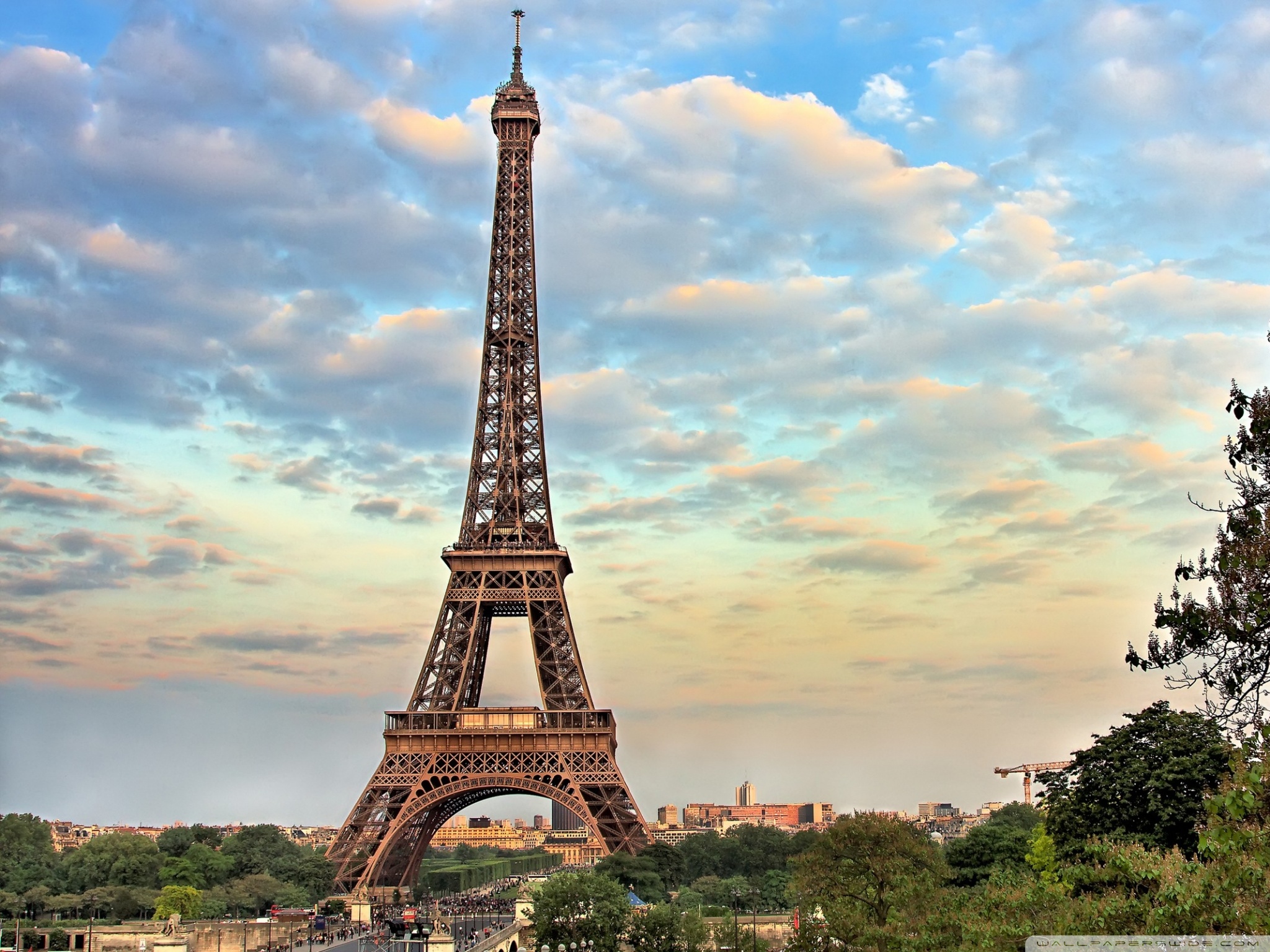 Eiffel Tower Paris France 4k HD Desktop Wallpaper For