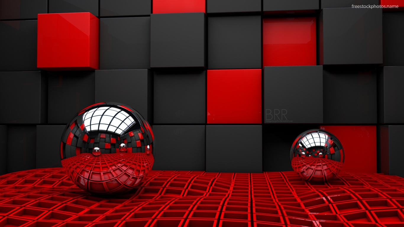 Stock Photos Of Red And Black Geometric Background Image