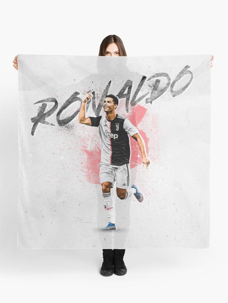 Wallpaper Ronaldo Art Scarf By Jonatanlewsky