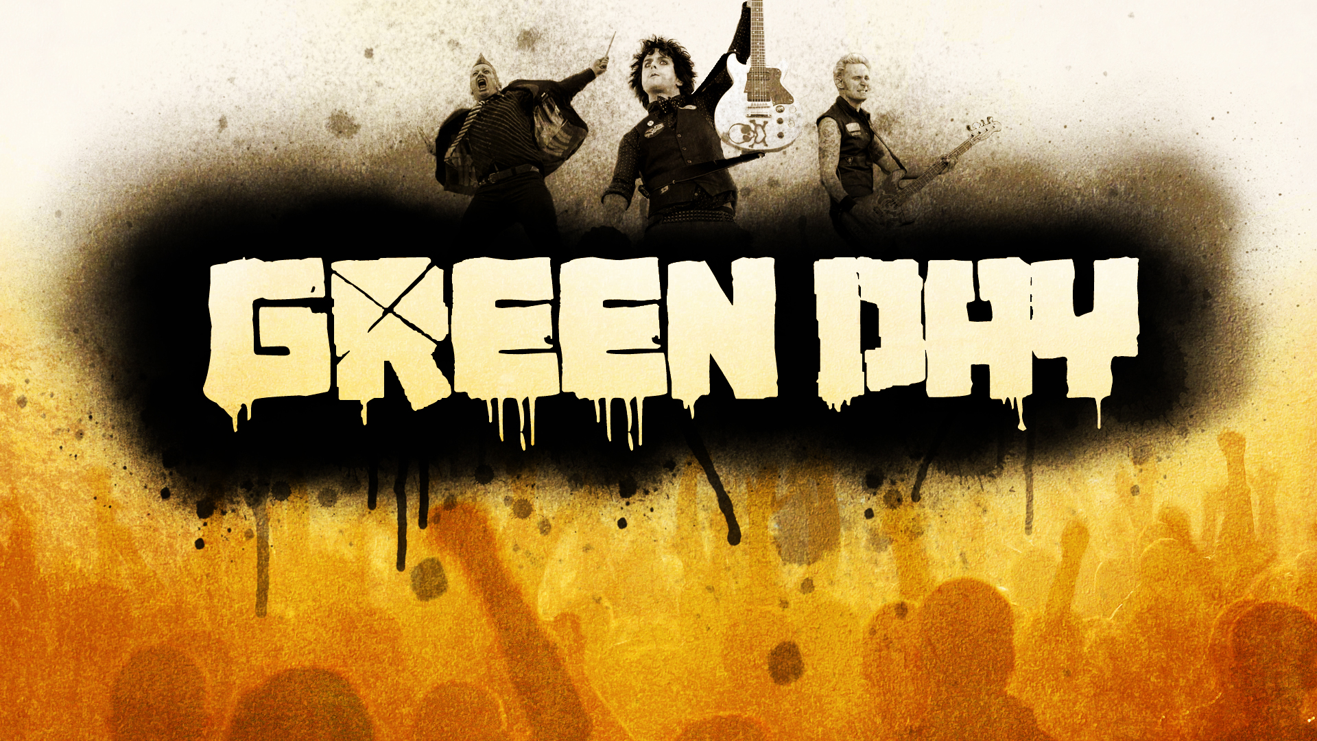 Green Day Live Wallpaper