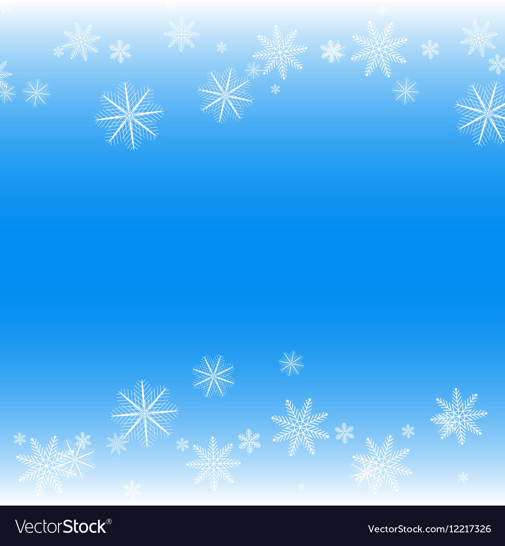 Simple But Cute Winter Background Royalty Vector Image