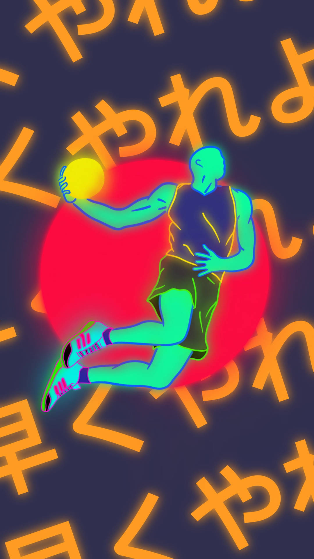 Neon Aesthetic iPhone Wallpaper