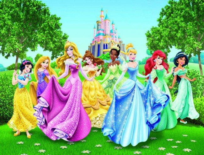 Home Disney Princesses Wall Mural