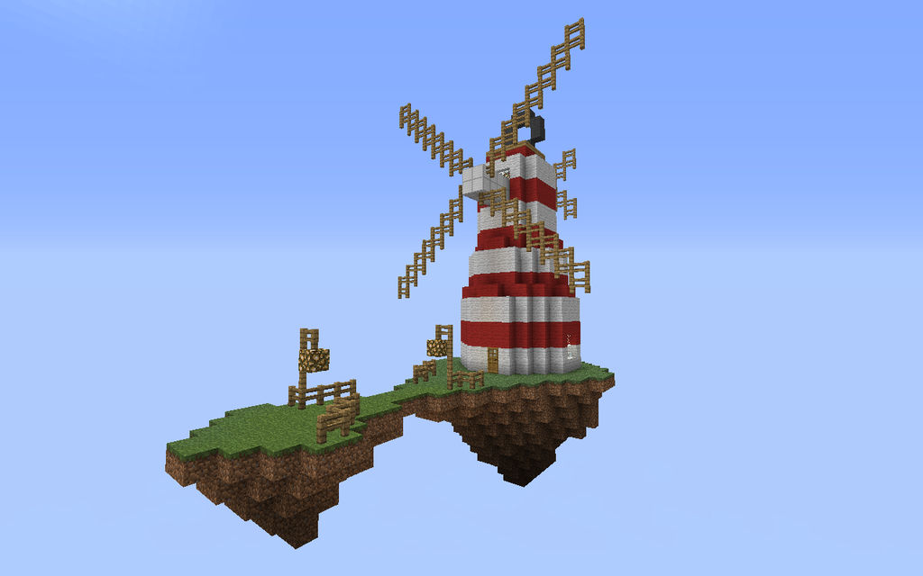 Gorillaz Wallpaper Windmill In Minecraft The