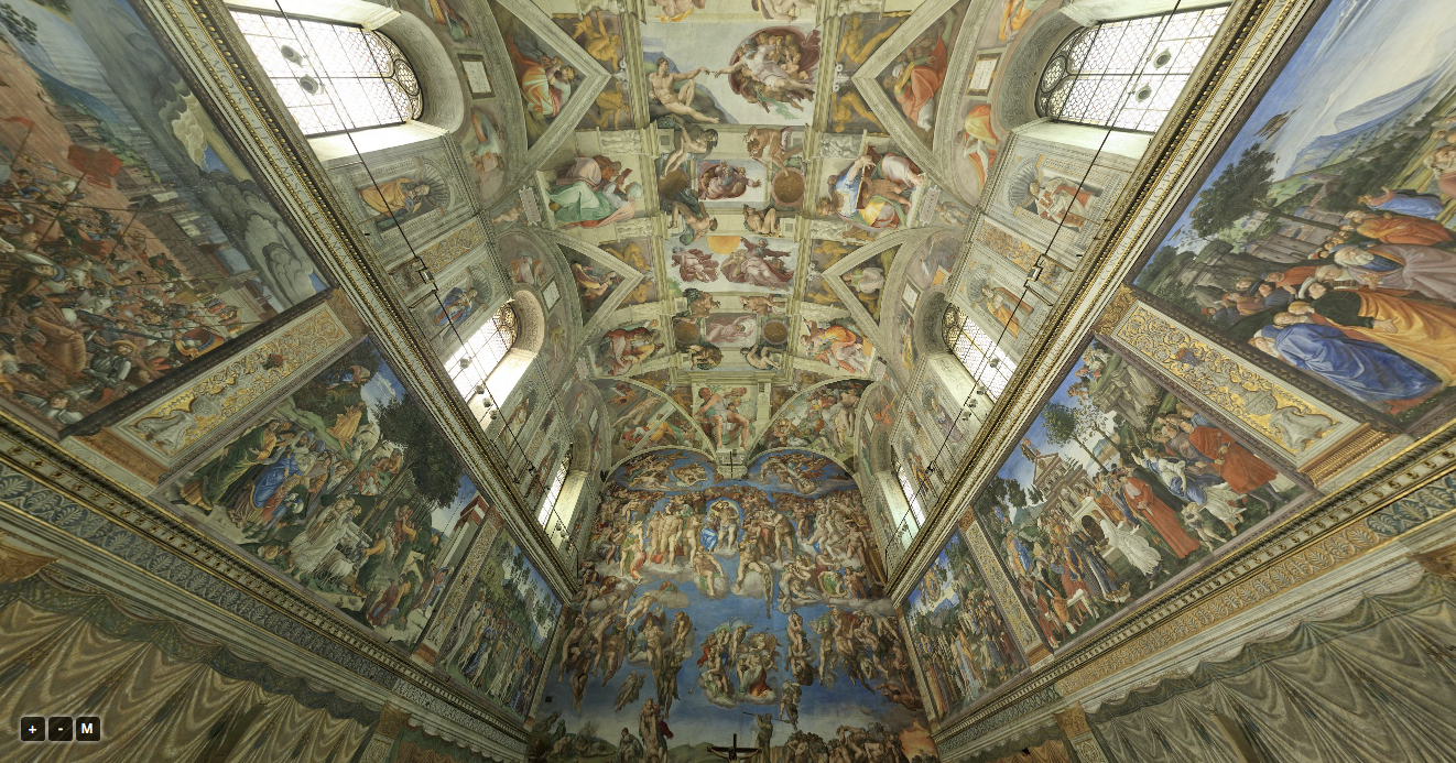 Sistine Chapel Wallpaper Tour Of The