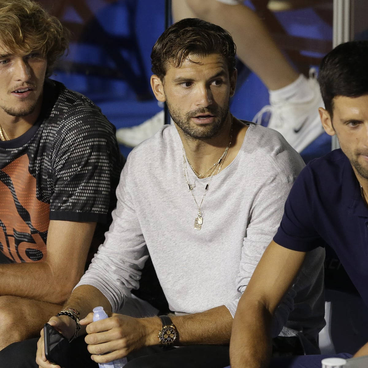Top Ranked Bulgarian Tennis Star Grigor Dimitrov Enjoying Wallpaper