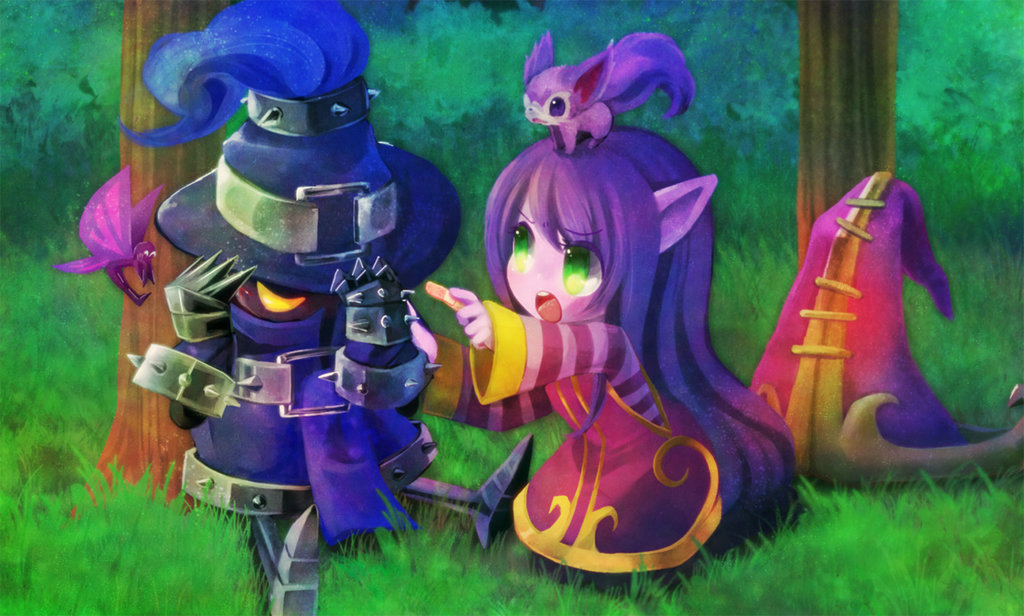 Lulu League Of Legends And Veigar Image