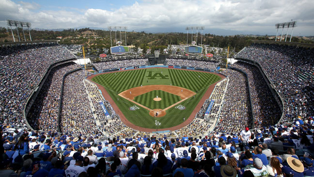 Related Pictures Los Angeles Dodgers Stadium 50th Anniversary