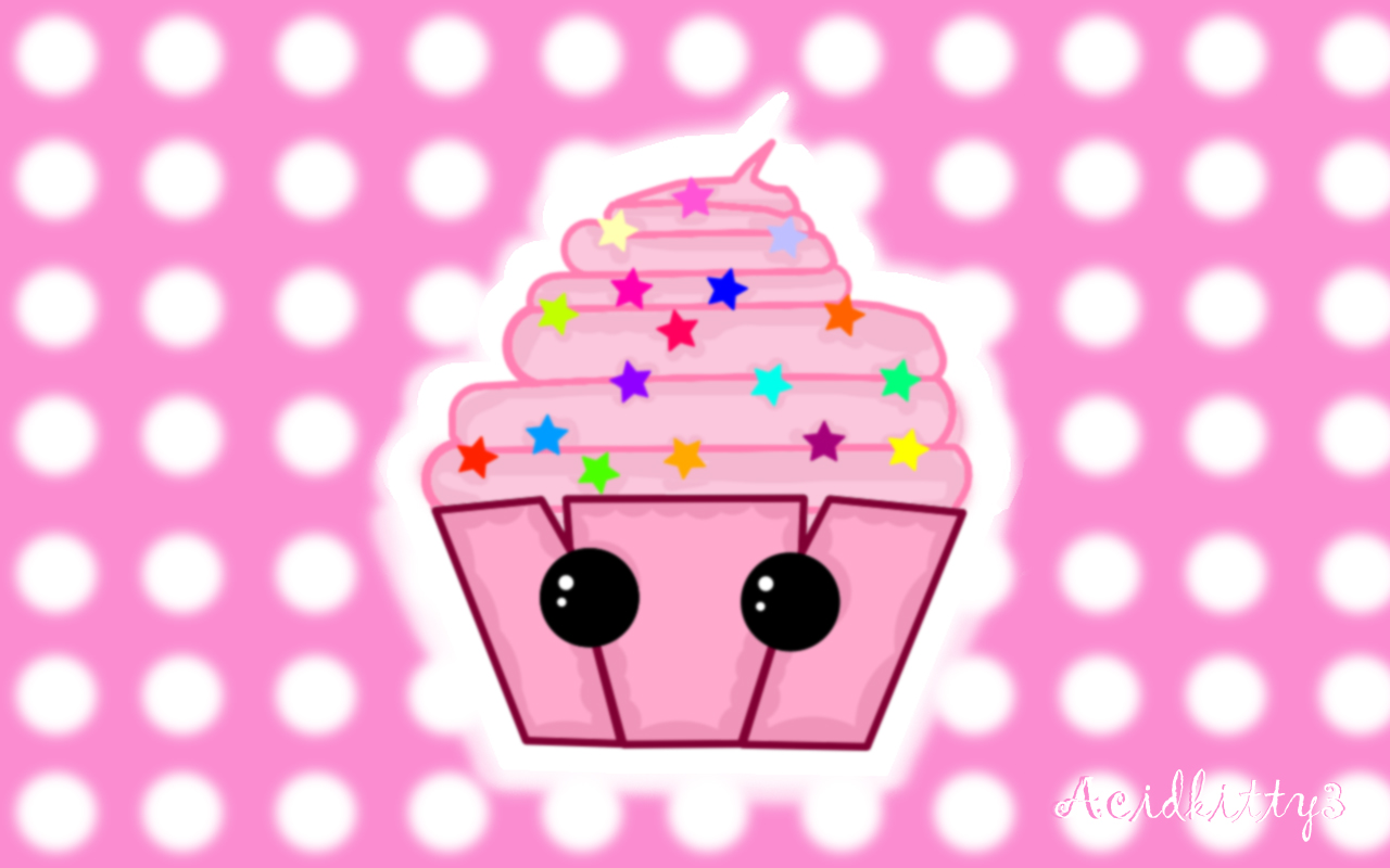 Cute Cupcake Cupcake123 Wallpaper