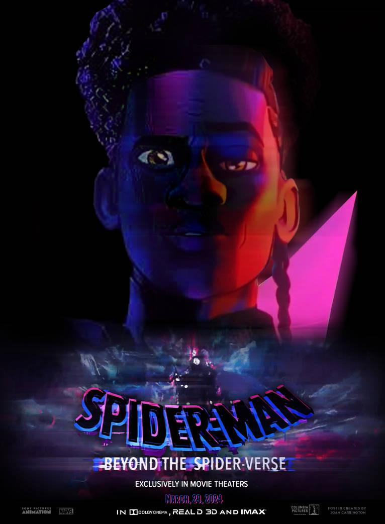 S M Beyond The Spider Verse Poster Fan Made By Joancarrington14