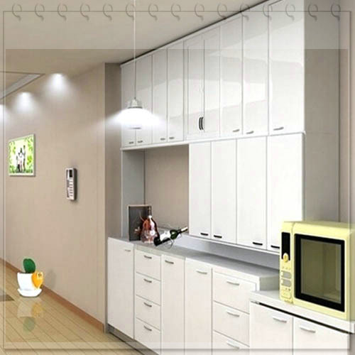 Popular Gloss White Kitchen From China Best Selling