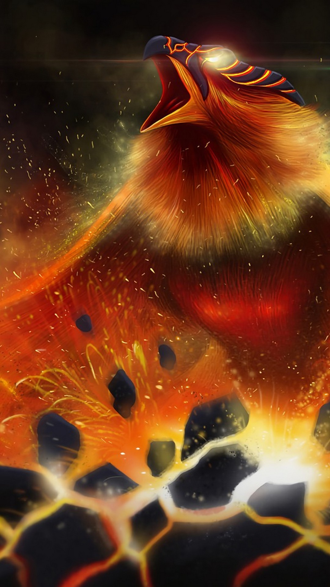 Dark Phoenix Wallpaper For iPhone 3d