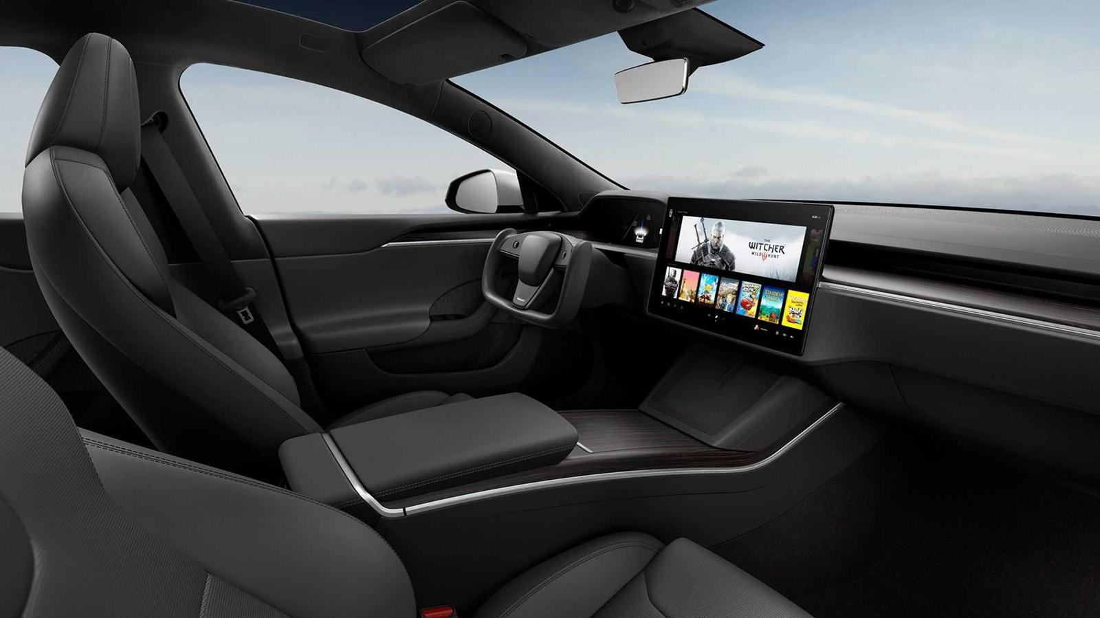  Tesla Model S Plaid Interior Photos CarBuzz