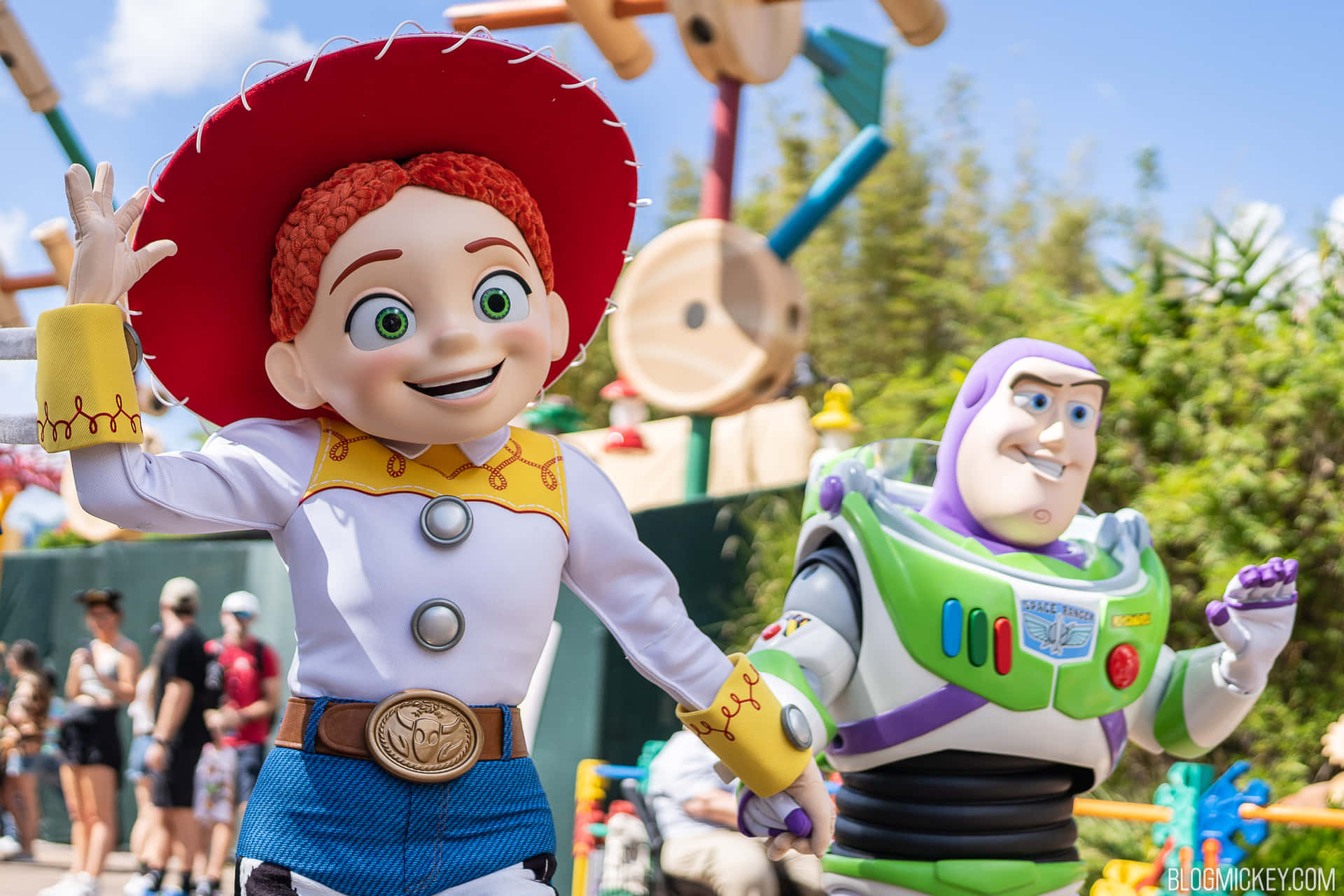 Toy Story Jessie Buzz Lightyear Picture Wallpaper