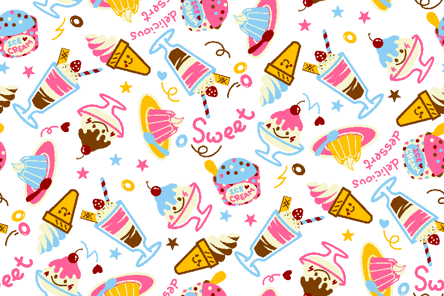 Sweets Jelly Pudding Chocolate Parfait Background Wallpaper