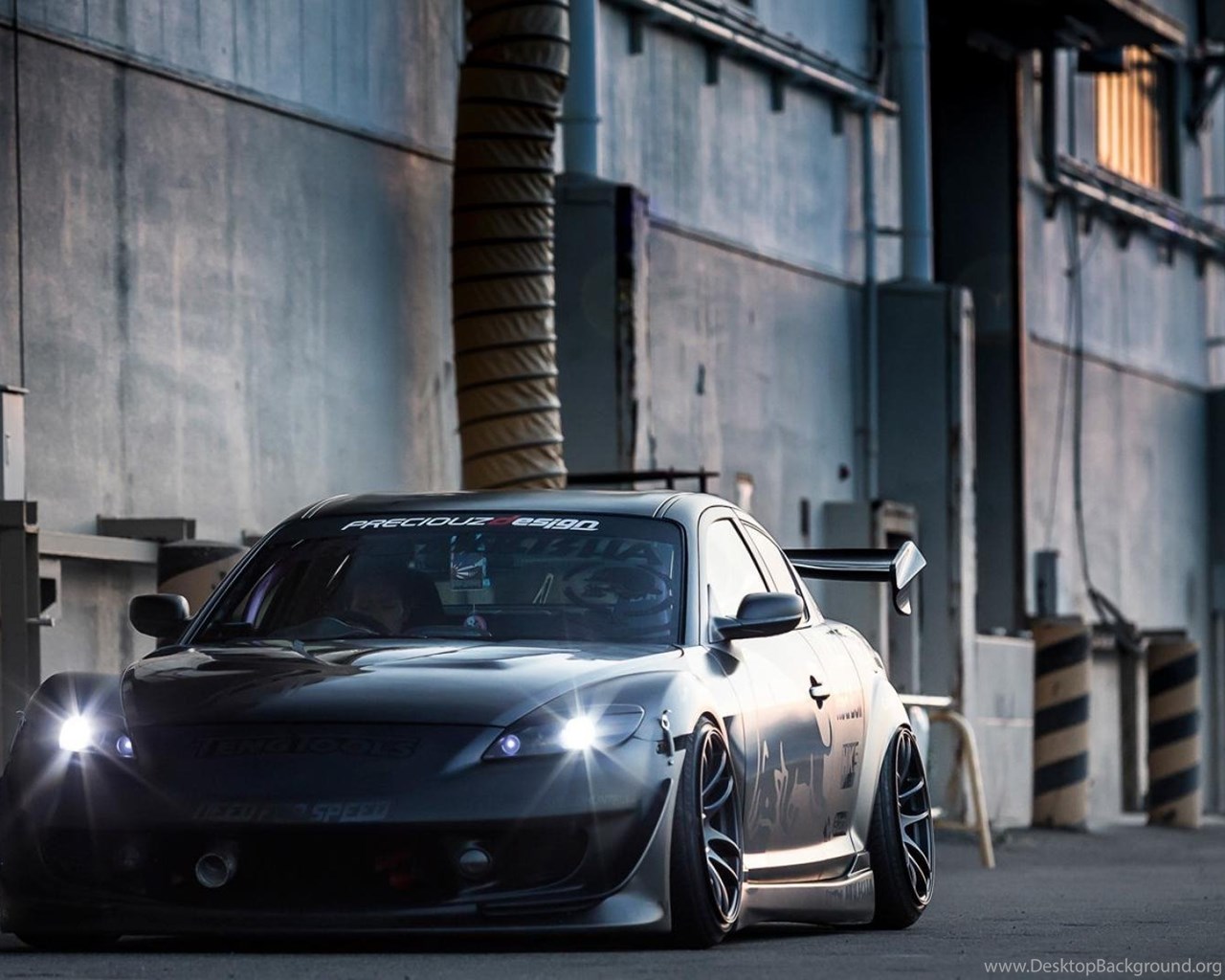 Mazda Rx8 Stance Image Desktop Background