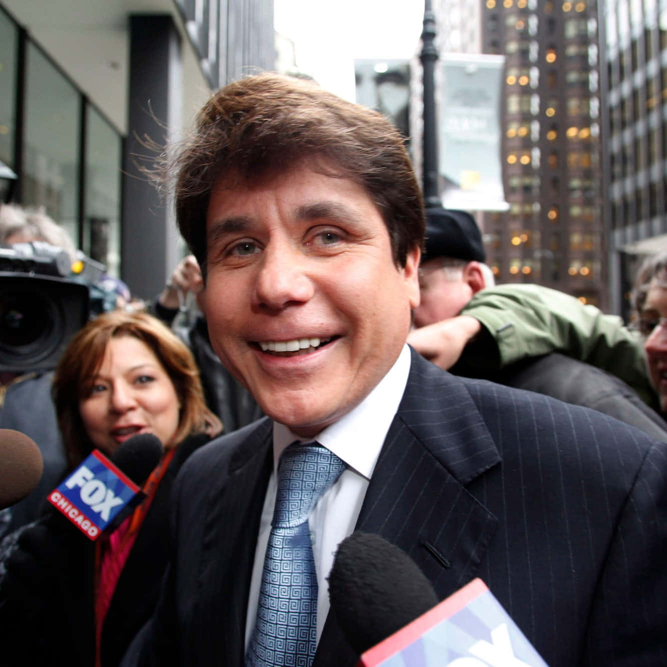Rod Blagojevich Smiling To Ers Wallpaper