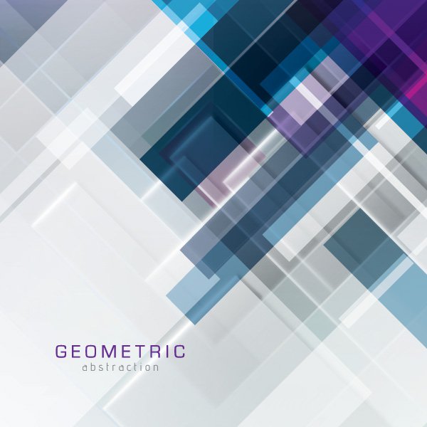 Geometric Abstraction Vector Graphic Professional Position