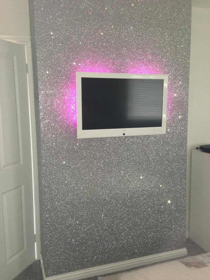 Glitter Wallpaper Res Online Shopping Pink