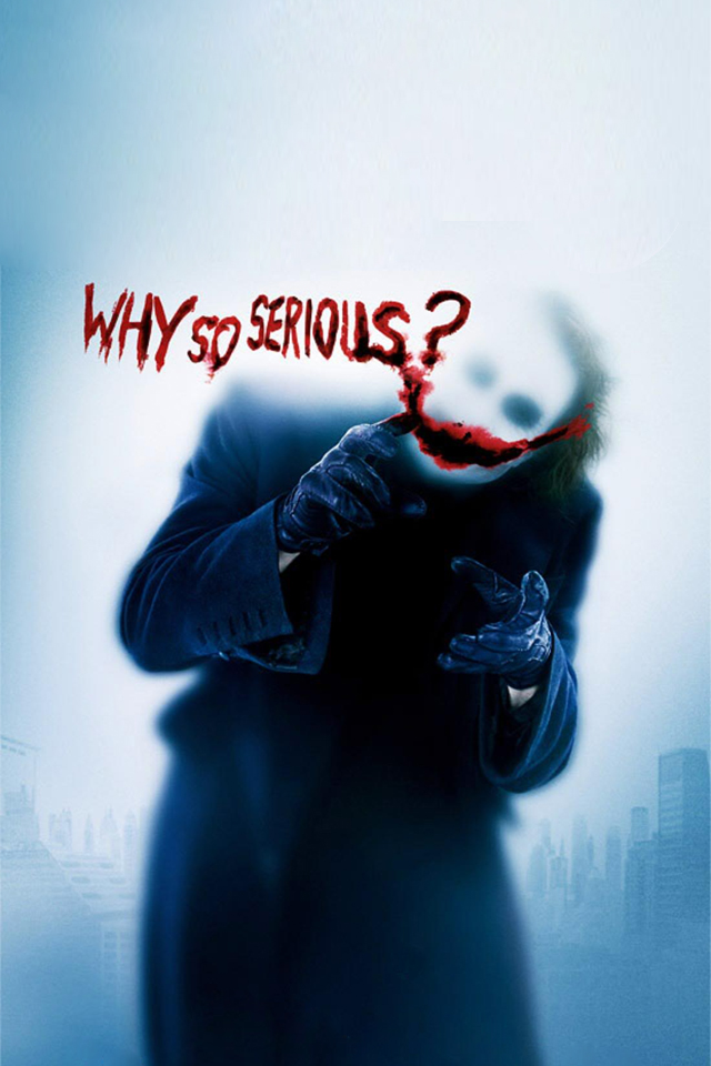 Gadgets Info Available Joker Why So Serious iPhone Wallpaper