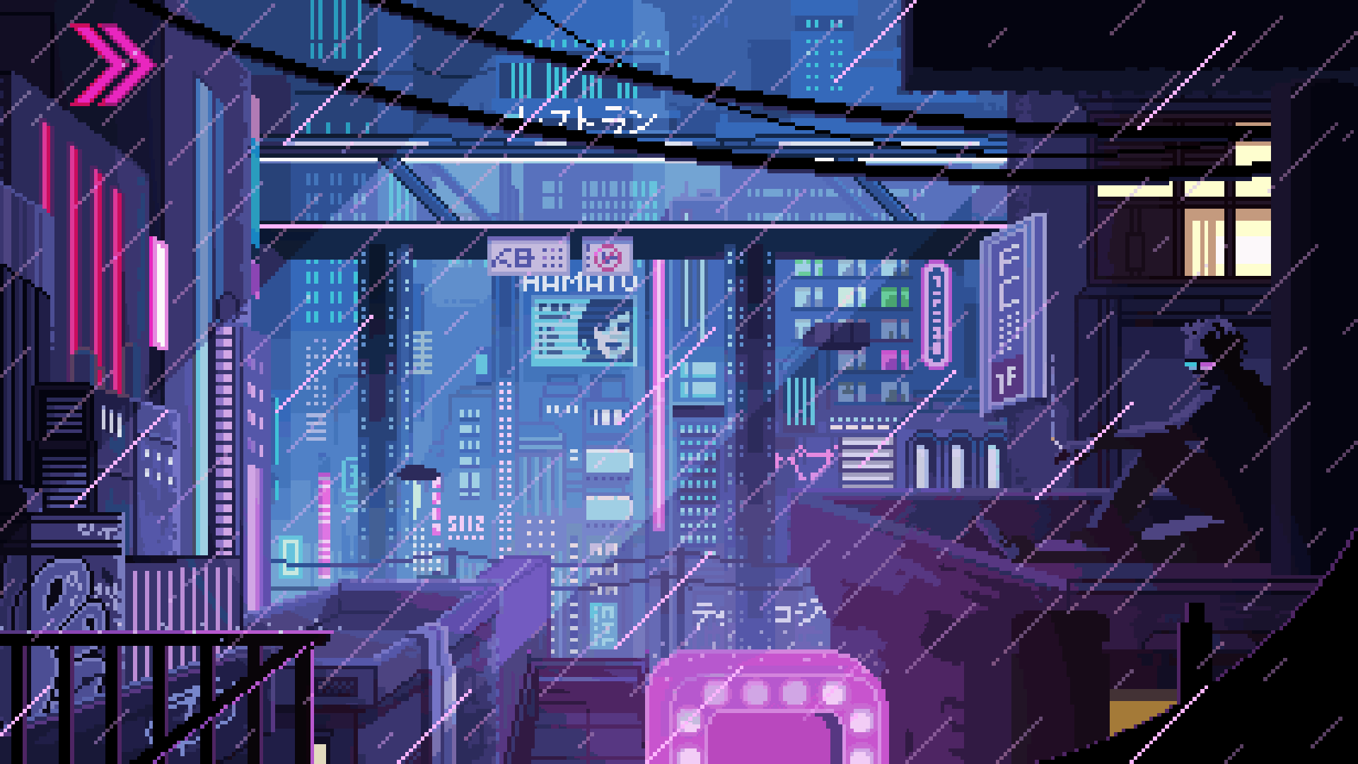 Aesthetic Wallpaper Cartoon Gif Pixel Animated