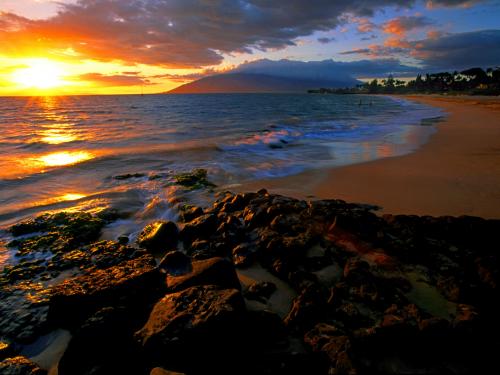 Maui Sunset Wallpaper
