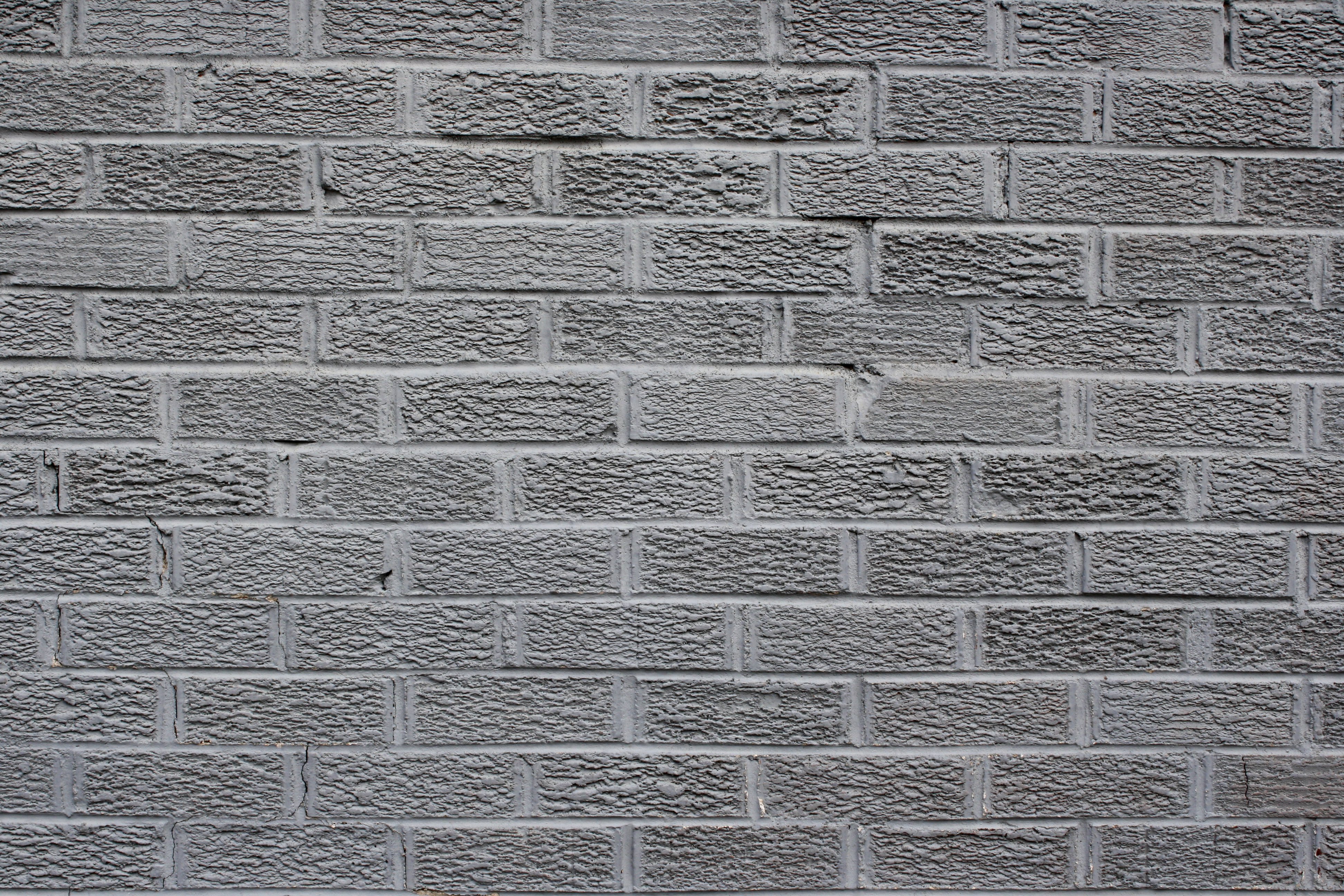 Gray Brick Wall Texture Picture Photograph Photos Public 3888x2592