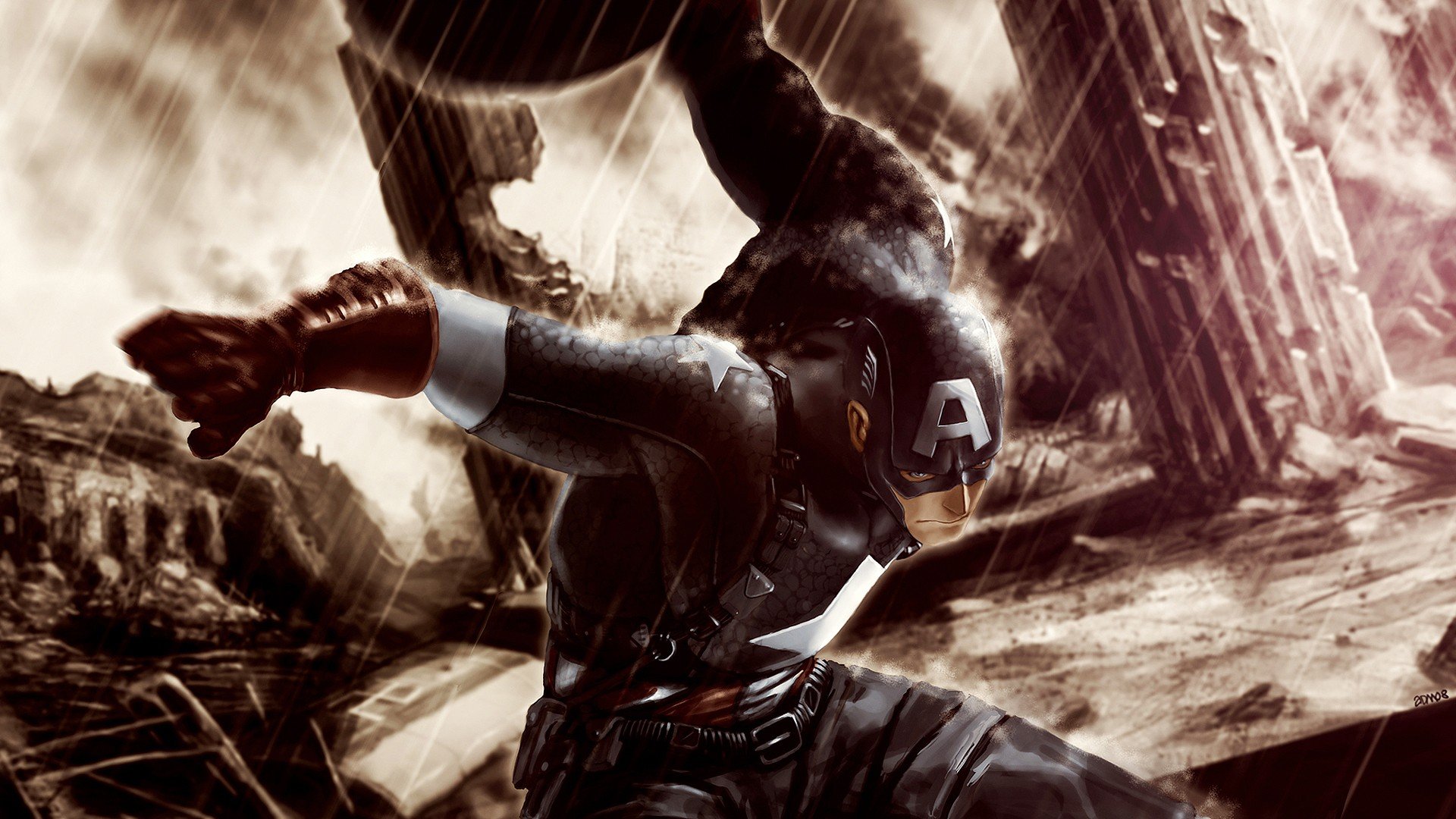 Captain America HD Wallpaper