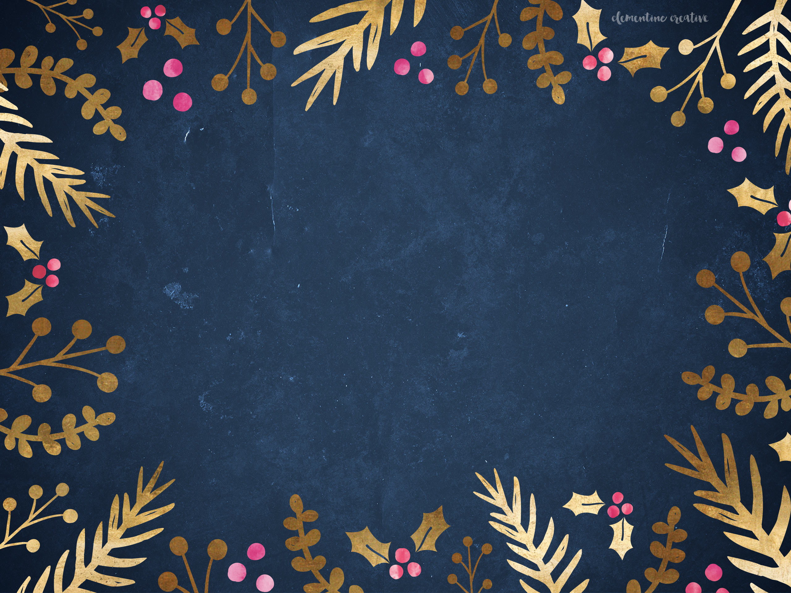 Foil Foliage iPad Wallpaper