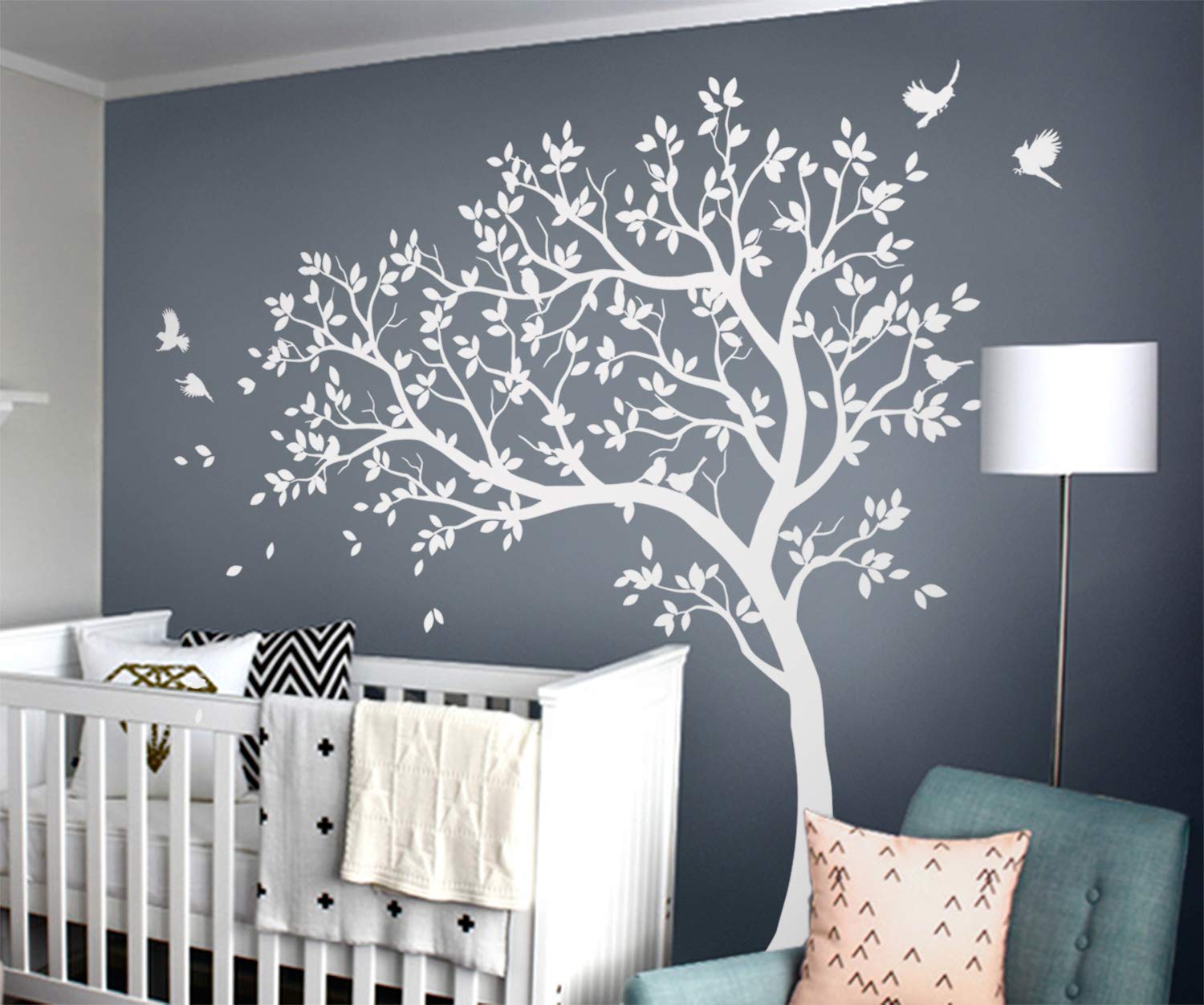 Amazon Large Tree Wall Decals Nursery Stickers With