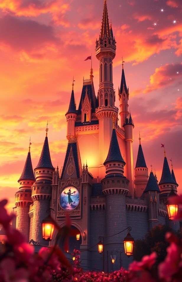 Disney Castle Wallpaper Hd