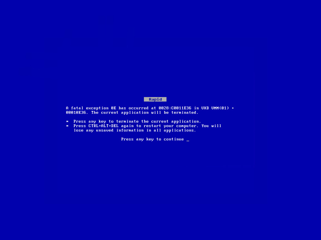 Back Gallery For Blue Screen Of Death Wallpaper