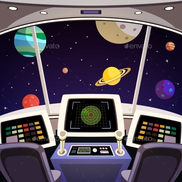 spaceship control panel desktop