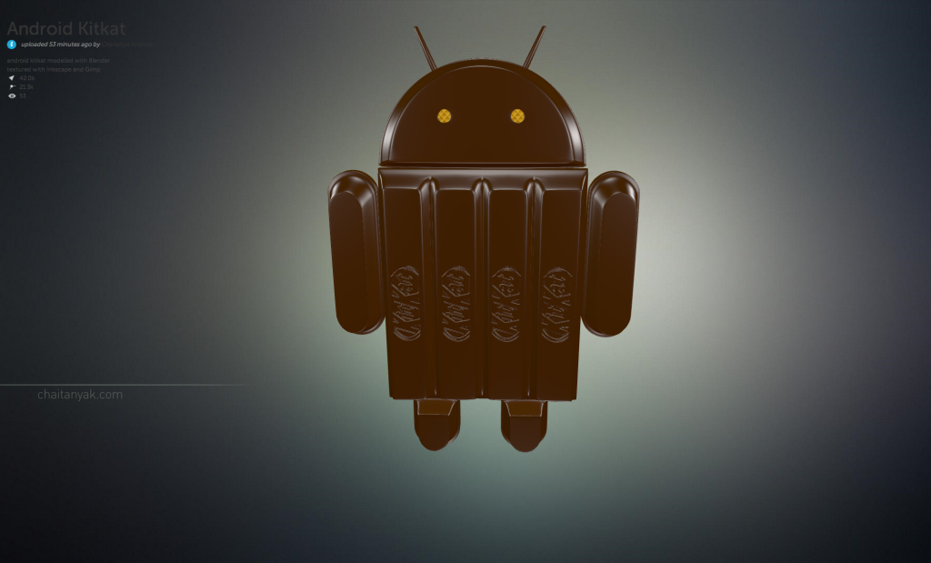 Android Kitkat Robot HD Wallpaper Wide 6693 Wallpaper ForWallpapers