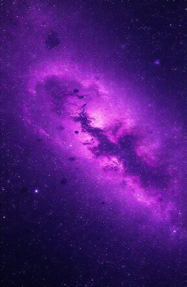 Hd Purple Space Wallpaper