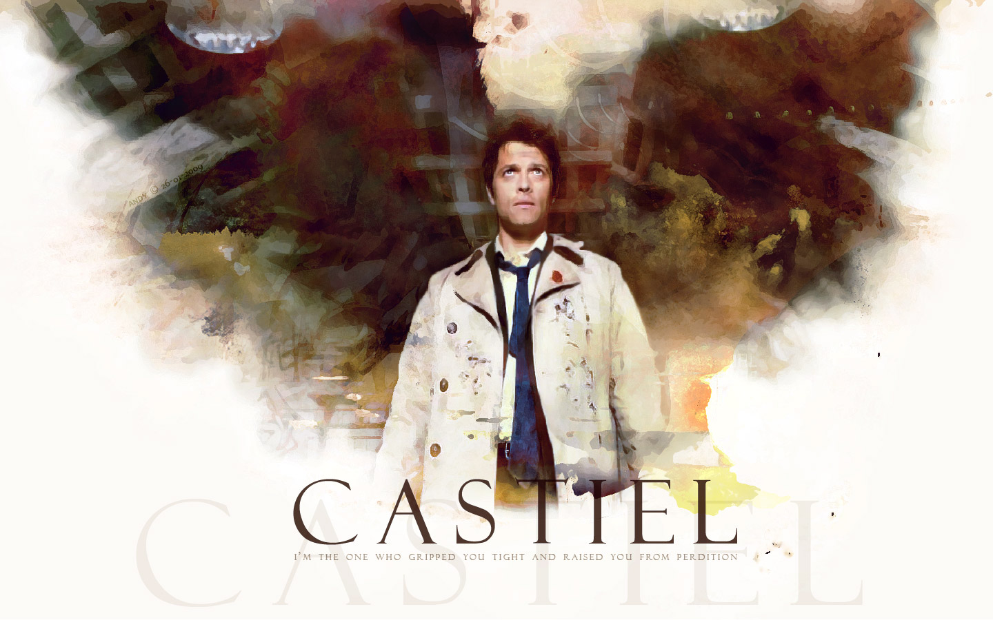 Supernatural Castiel Wallpaper Misha