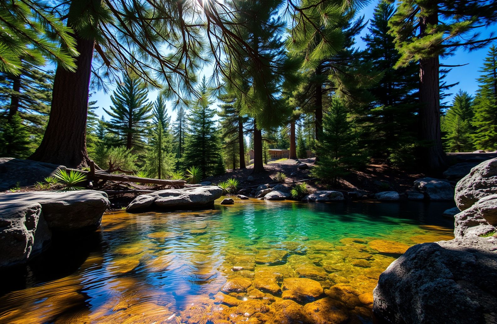 Mountain Spring Wallpaper